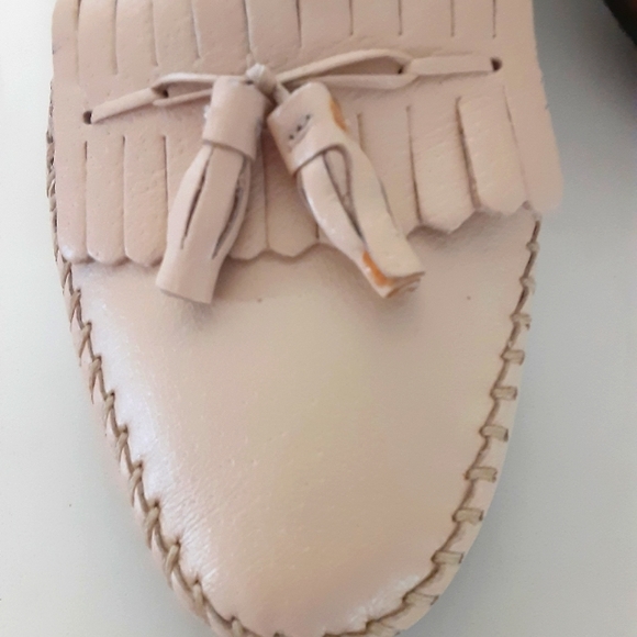 🆕️ Dr Scholl's Cream Size 7 1/2 Loafers Shoes - Picture 2 of 16